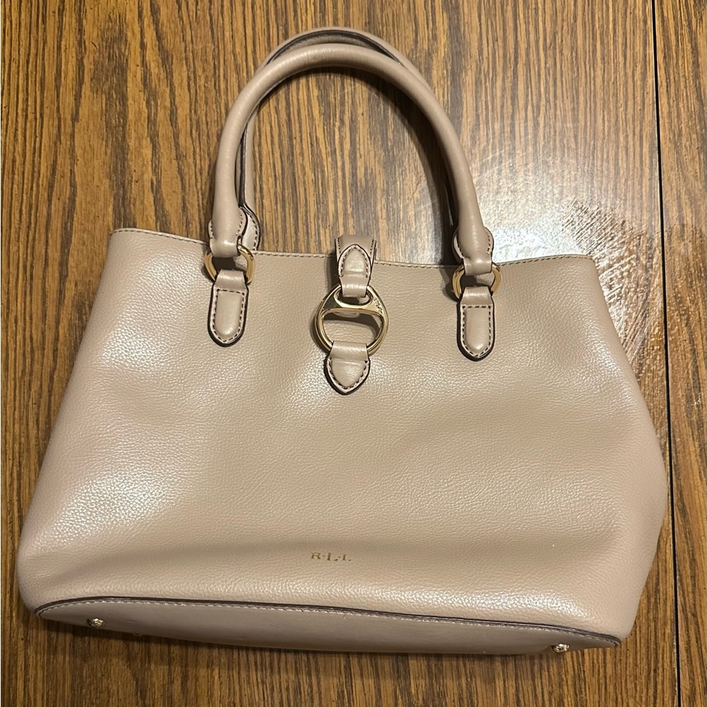 Lauren Ralph Lauren Satchel Allenville Crossbody (strap not included) LIKE NEW